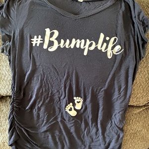 “Bump life” Maternity shirt
